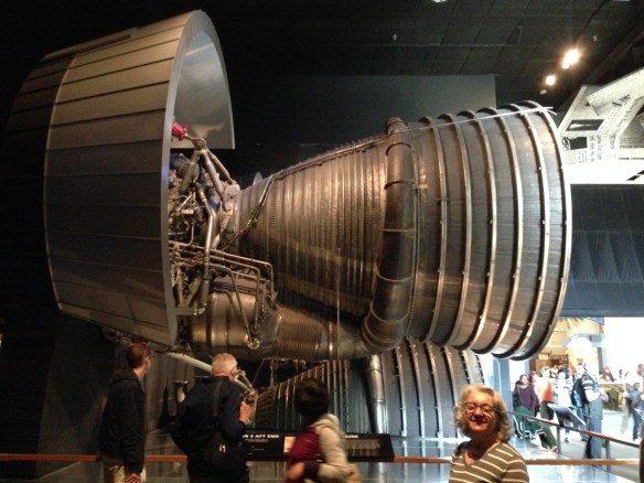 Les moteurs d'une navette