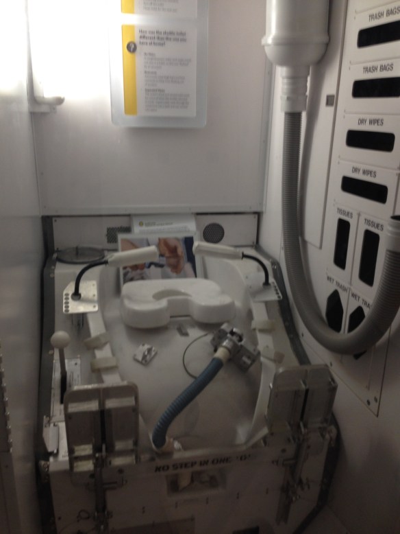 Les toilettes de Discovery